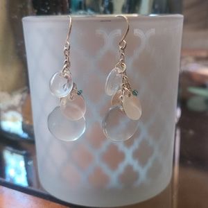 Light blue earrings